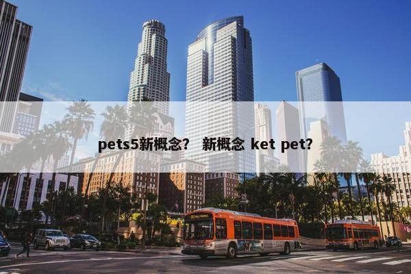 pets5新概念？ 新概念 ket pet？