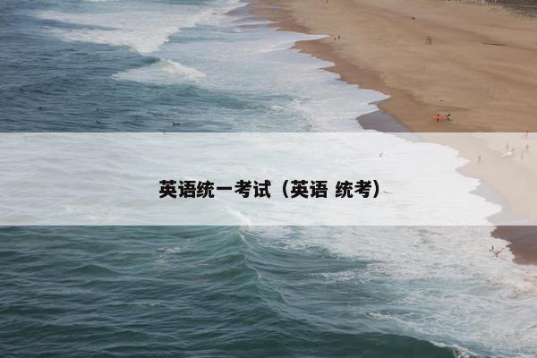 英语统一考试（英语 统考）