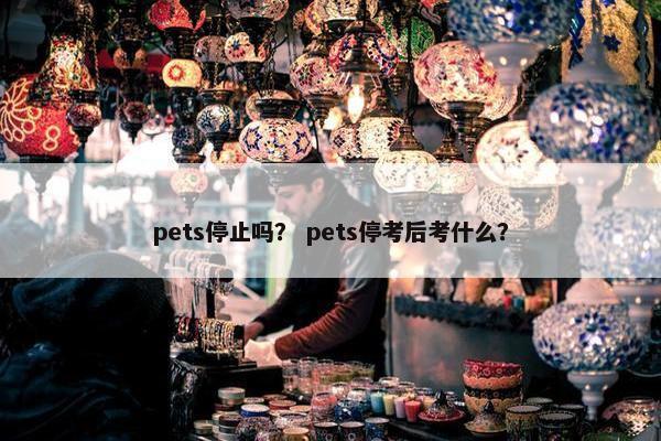 pets停止吗？ pets停考后考什么？