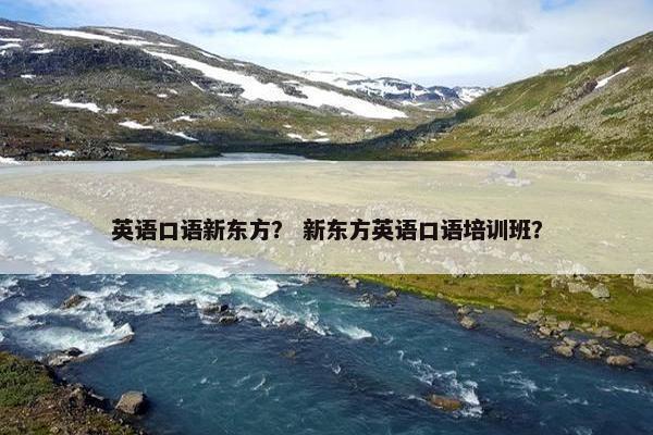 英语口语新东方？ 新东方英语口语培训班？
