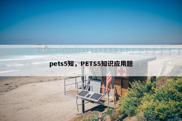 pets5知，PETS5知识应用题