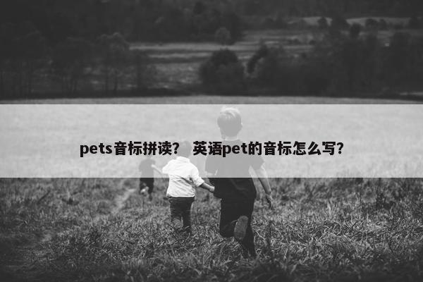 pets音标拼读？ 英语pet的音标怎么写？