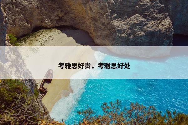 考雅思好贵，考雅思好处
