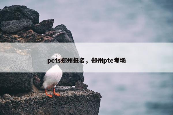 pets郑州报名，郑州pte考场