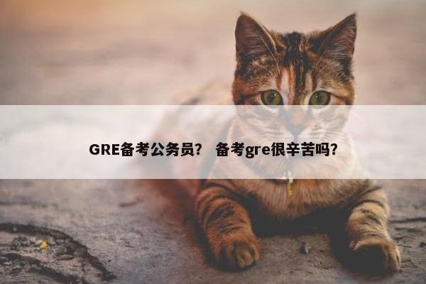 GRE备考公务员？ 备考gre很辛苦吗？