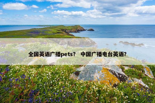 全国英语广播pets？ 中国广播电台英语？
