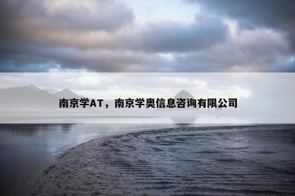 南京学AT，南京学奥信息咨询有限公司