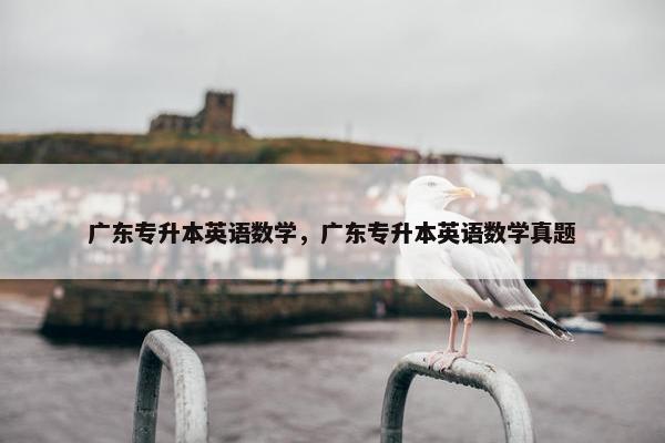 广东专升本英语数学，广东专升本英语数学真题