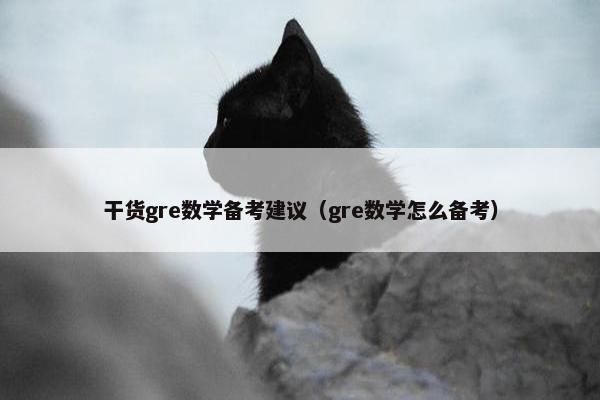 干货gre数学备考建议（gre数学怎么备考）