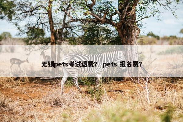 无锡pets考试退费？ pets 报名费？