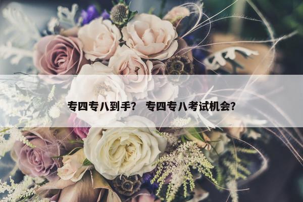 专四专八到手？ 专四专八考试机会？