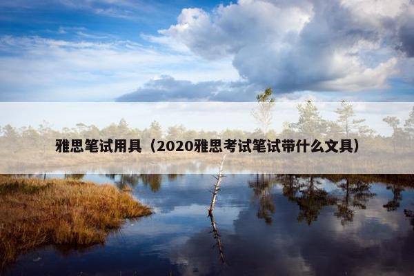 雅思笔试用具（2020雅思考试笔试带什么文具）