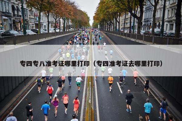 专四专八准考证哪里打印（专四准考证去哪里打印）