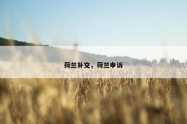 荷兰补交，荷兰申诉