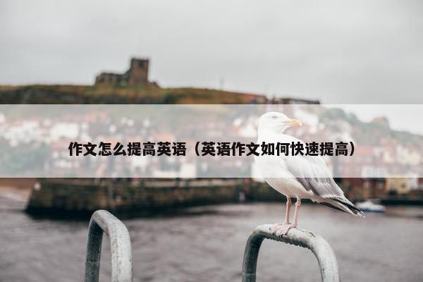 作文怎么提高英语（英语作文如何快速提高）
