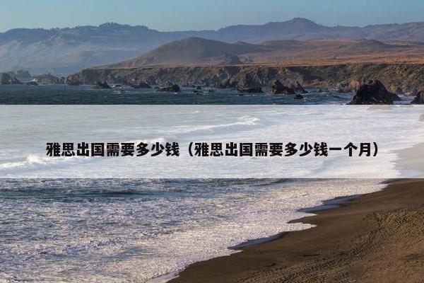 雅思出国需要多少钱（雅思出国需要多少钱一个月）