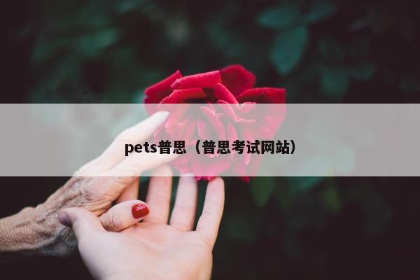 pets普思（普思考试网站）