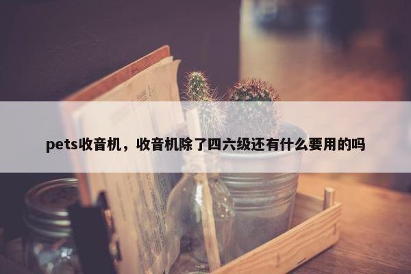 pets收音机，收音机除了四六级还有什么要用的吗