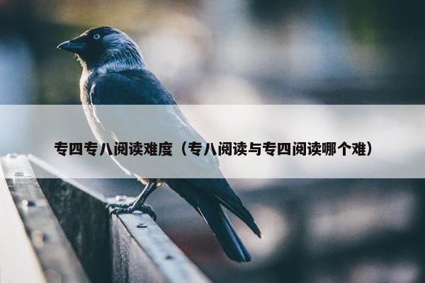 专四专八阅读难度（专八阅读与专四阅读哪个难）