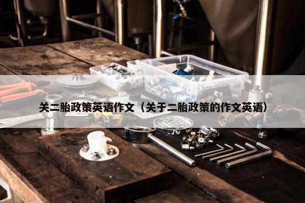 关二胎政策英语作文（关于二胎政策的作文英语）