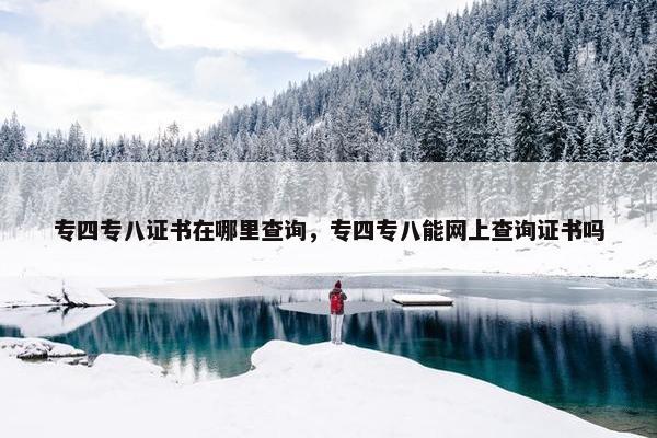 专四专八证书在哪里查询，专四专八能网上查询证书吗