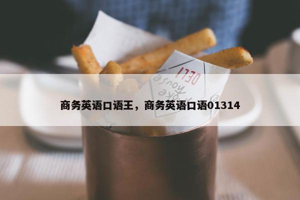 商务英语口语王，商务英语口语01314