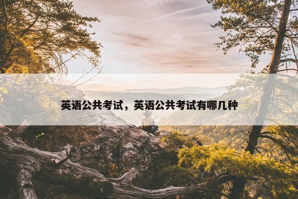 英语公共考试，英语公共考试有哪几种