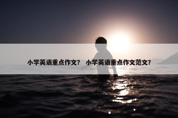 小学英语重点作文？ 小学英语重点作文范文？