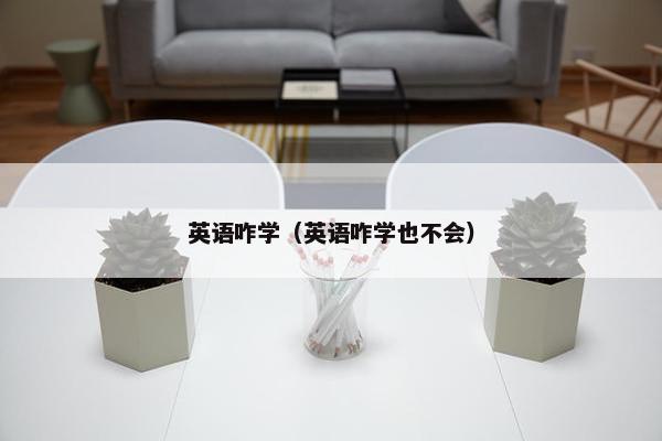 英语咋学（英语咋学也不会）