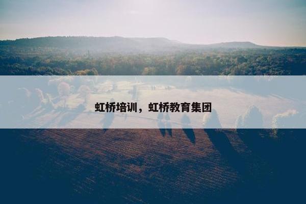 虹桥培训，虹桥教育集团