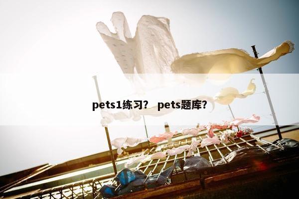 pets1练习？ pets题库？