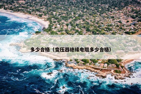 多少合格（变压器绝缘电阻多少合格）