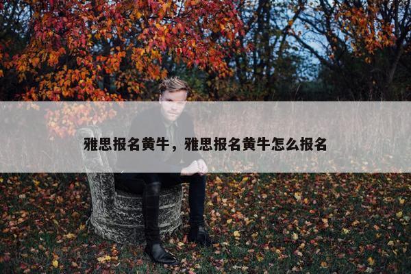 雅思报名黄牛，雅思报名黄牛怎么报名