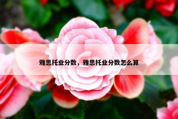 雅思托业分数，雅思托业分数怎么算