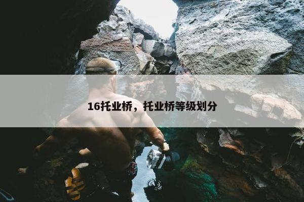 16托业桥，托业桥等级划分