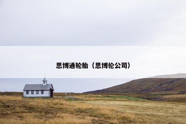 思博通轮胎（思博伦公司）