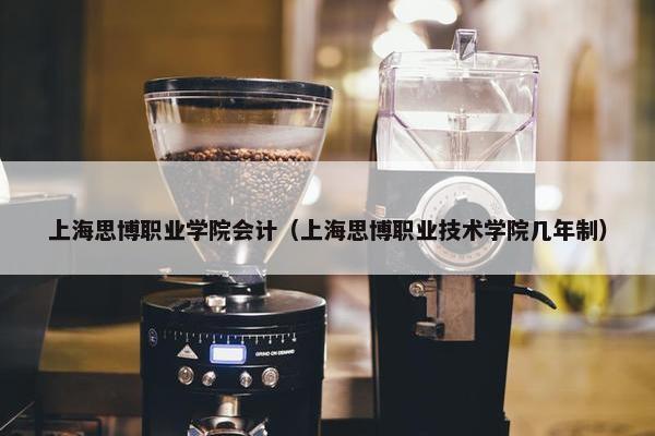 上海思博职业学院会计（上海思博职业技术学院几年制）