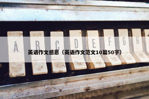 英语作文感恩（英语作文范文10篇50字）