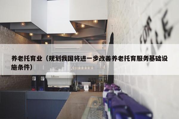 养老托育业（规划我国将进一步改善养老托育服务基础设施条件）