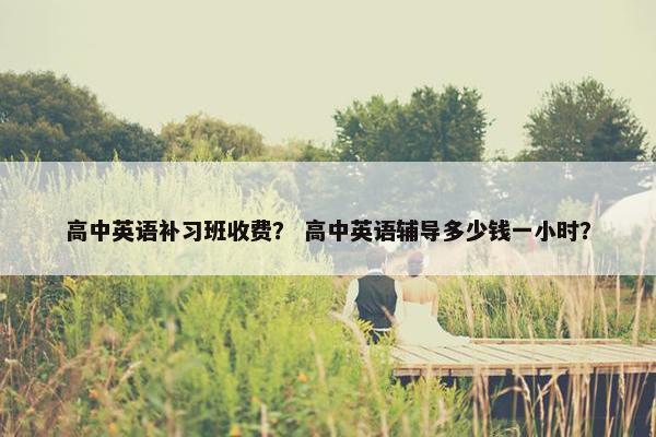 高中英语补习班收费？ 高中英语辅导多少钱一小时？