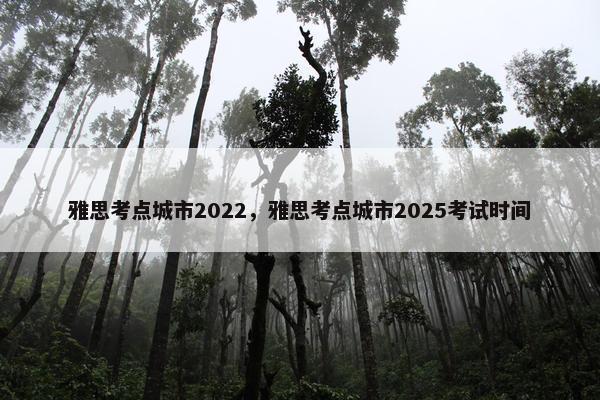 雅思考点城市2022，雅思考点城市2025考试时间