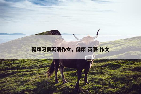 健康习惯英语作文，健康 英语 作文