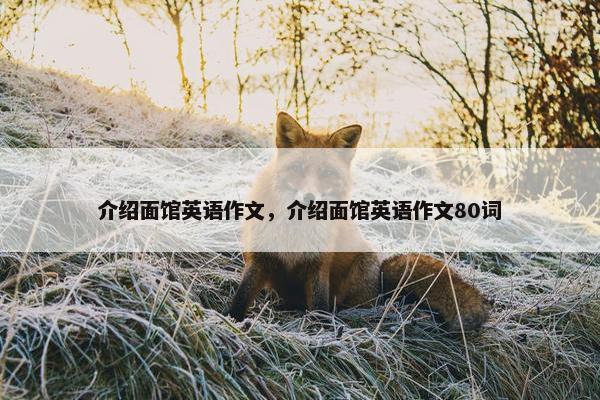 介绍面馆英语作文，介绍面馆英语作文80词