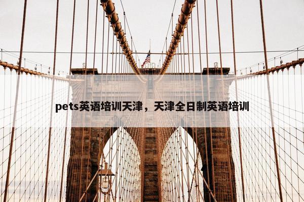 pets英语培训天津，天津全日制英语培训