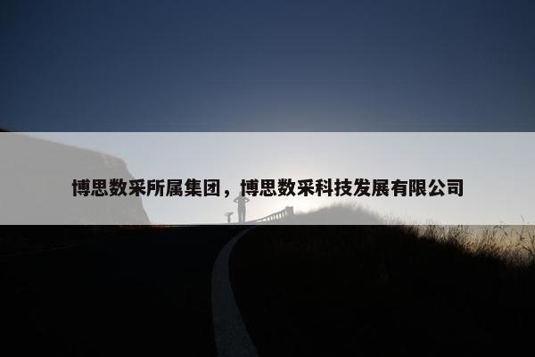 博思数采所属集团，博思数采科技发展有限公司