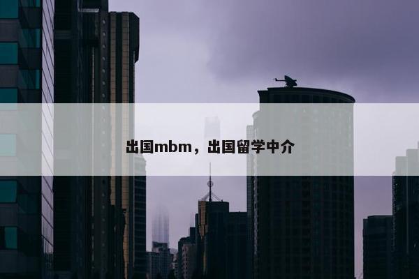 出国mbm，出国留学中介
