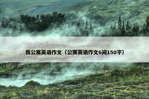 我公寓英语作文（公寓英语作文6间150字）