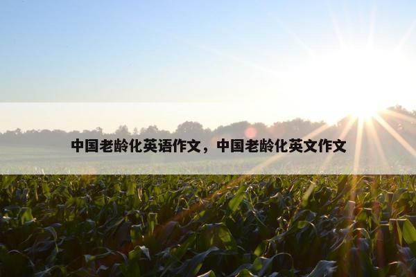 中国老龄化英语作文，中国老龄化英文作文