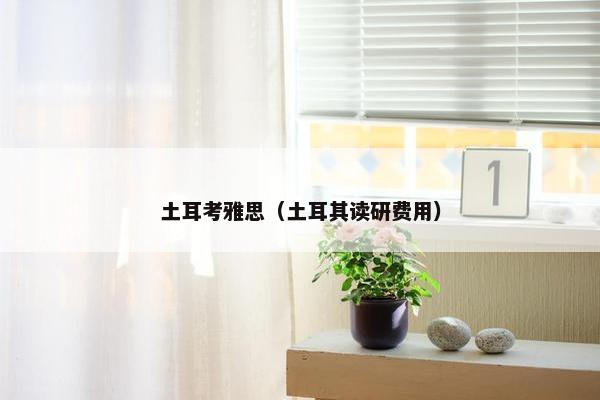 土耳考雅思（土耳其读研费用）