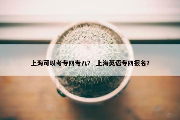 上海可以考专四专八？ 上海英语专四报名？
